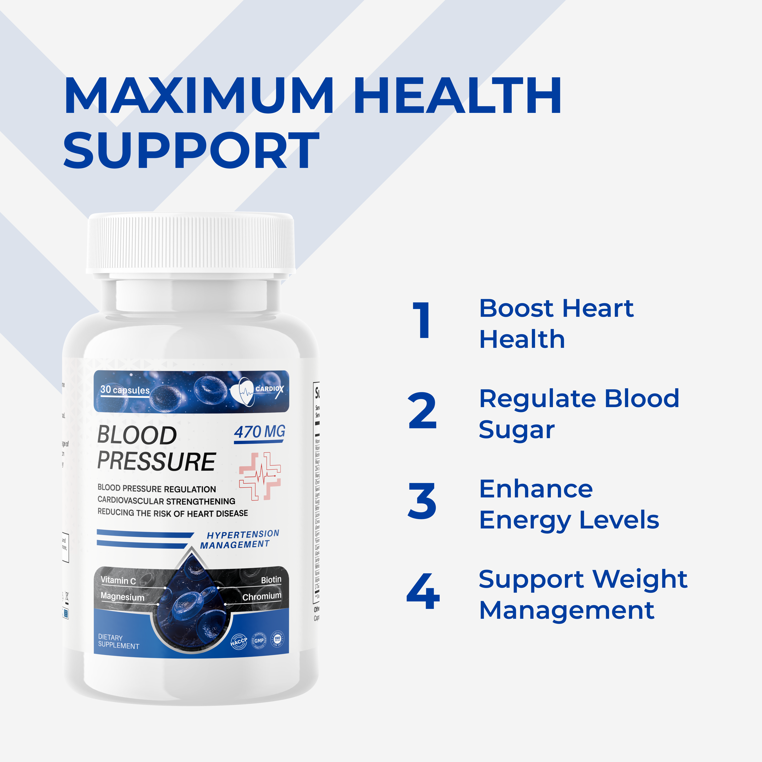 CardioX Blood Pressure Support