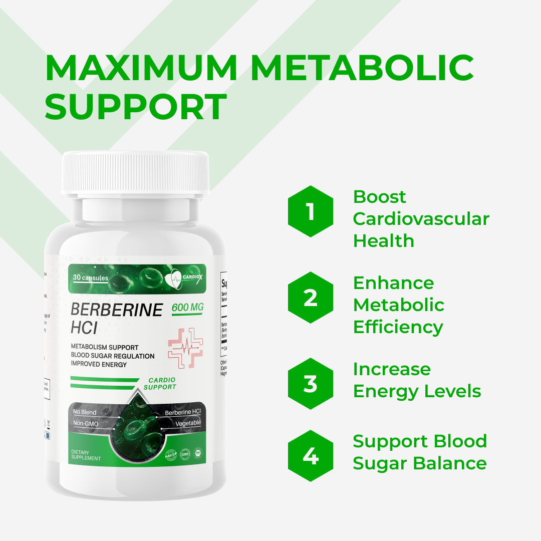 CardioX Berberine HCl Capsules
