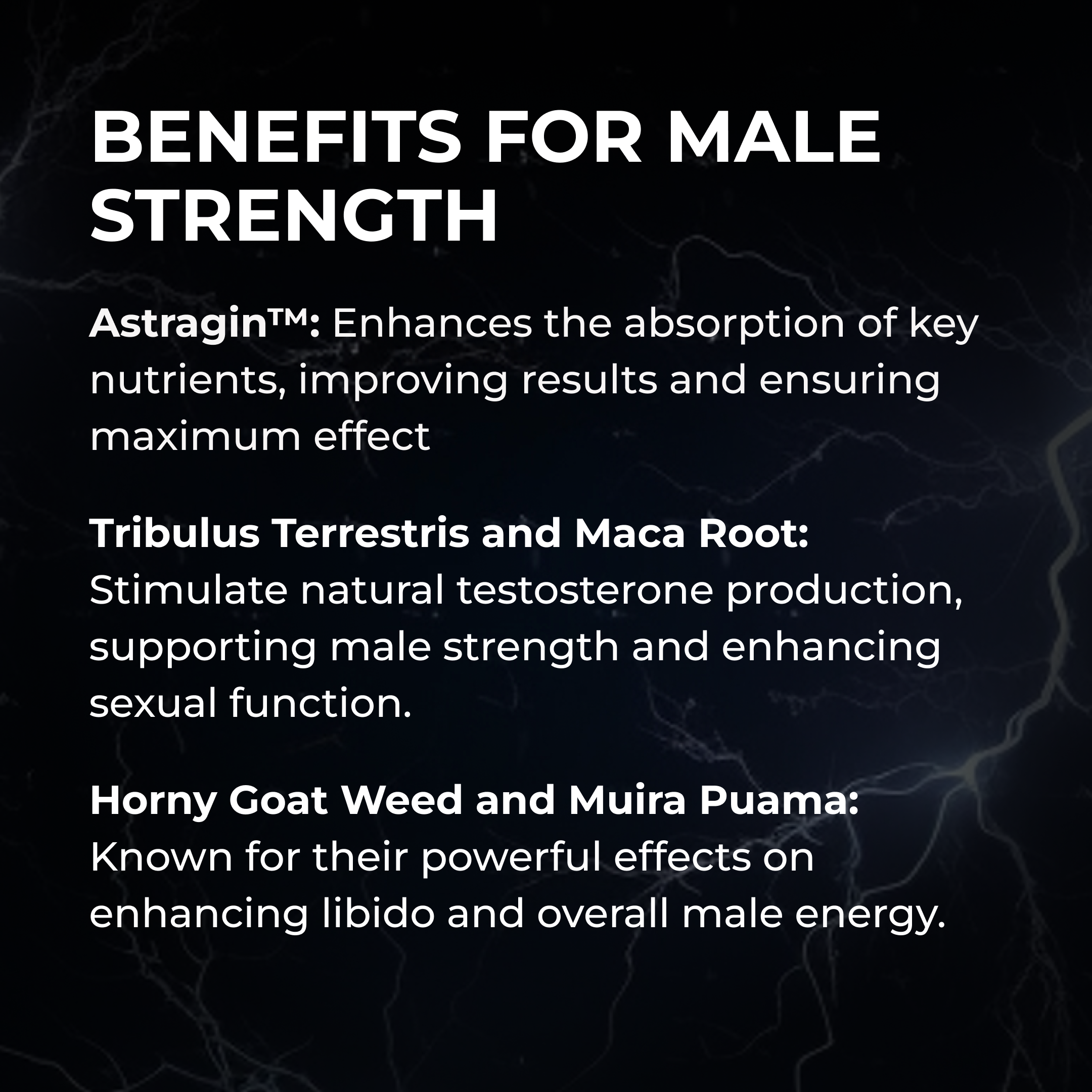 Gomitas para mejorar el rendimiento masculino Storm Hammer