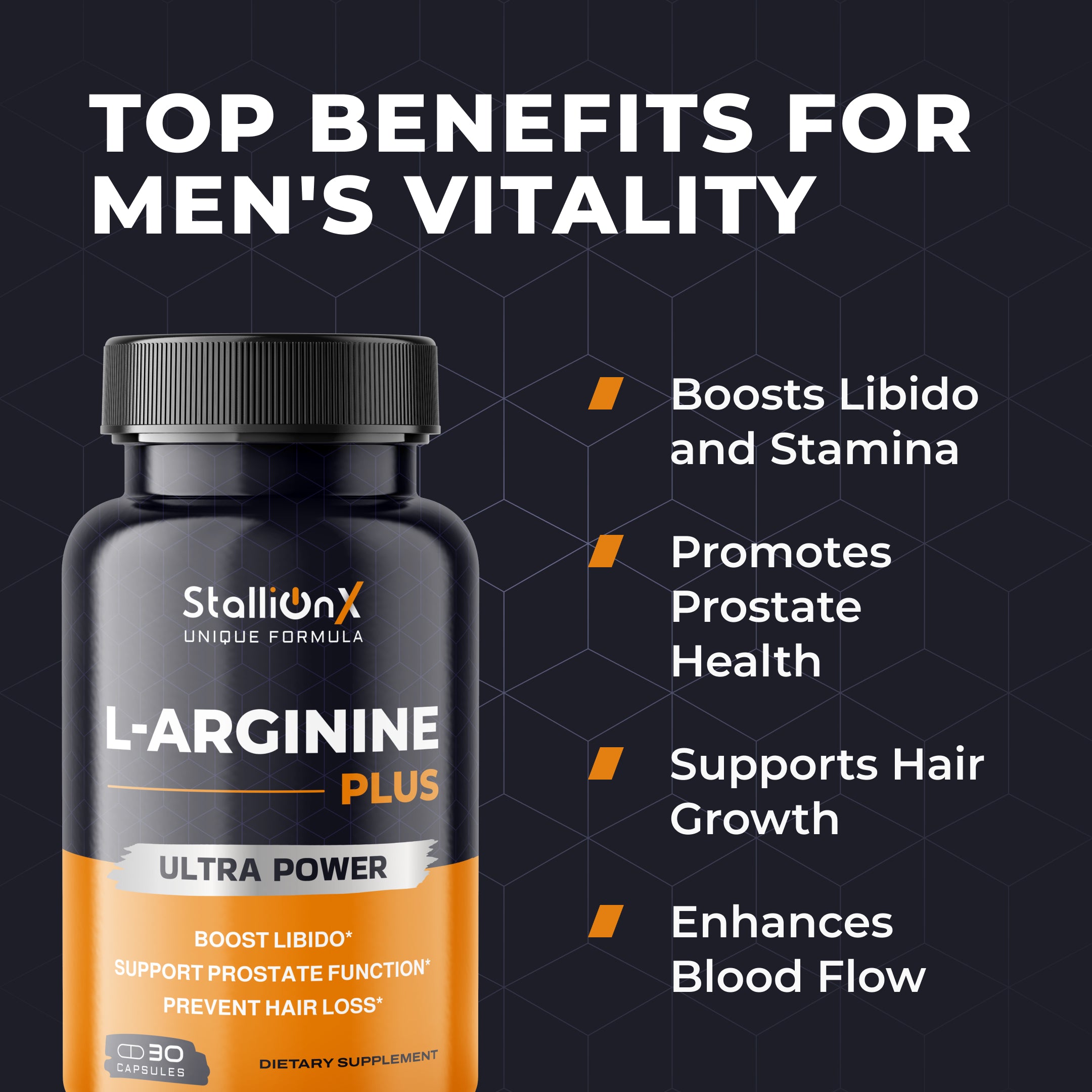 StallionX L-arginine Plus