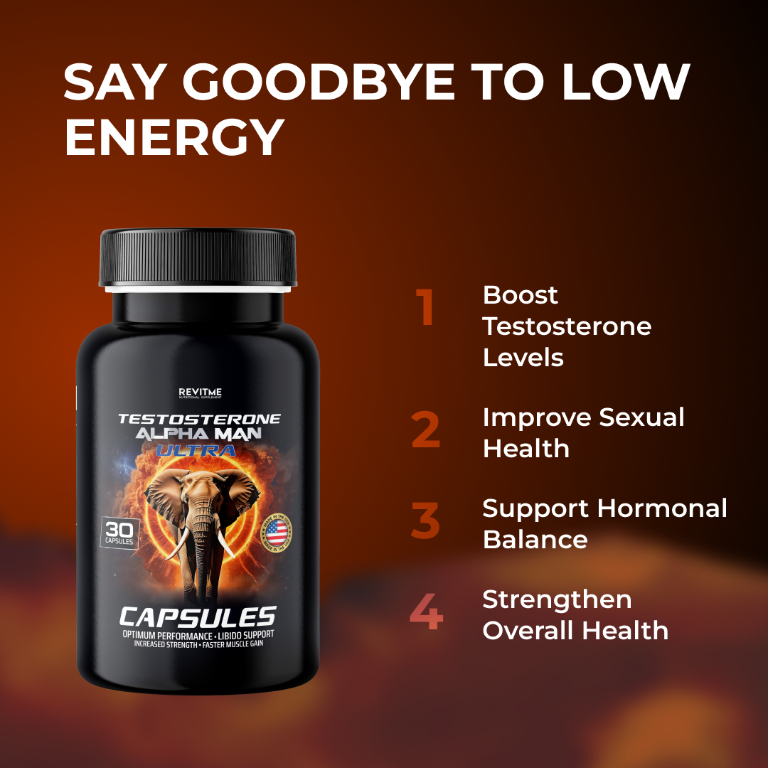 Testosterone Alpha Man Ultra by RevitMe