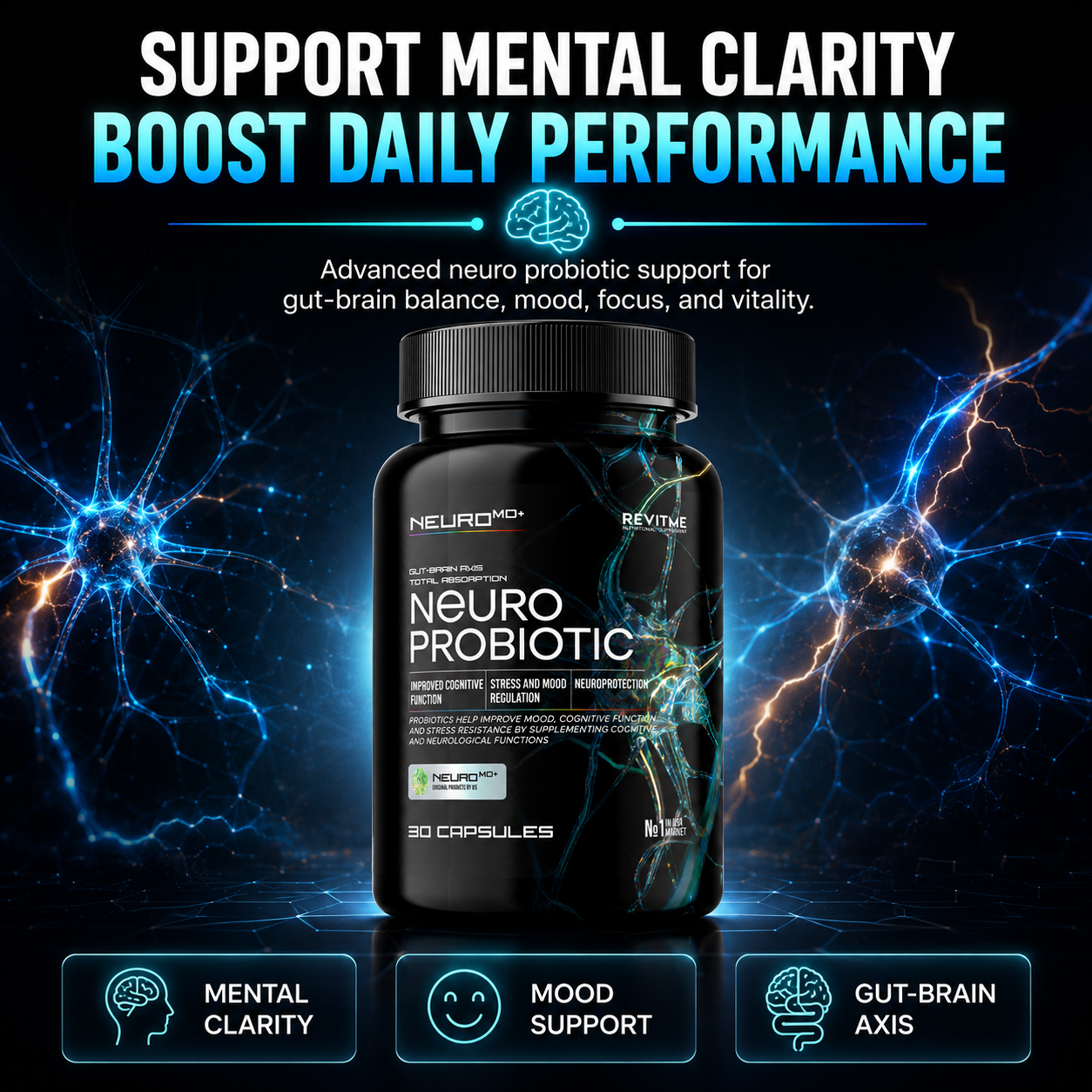 Neuro Probiotic by RevitMe