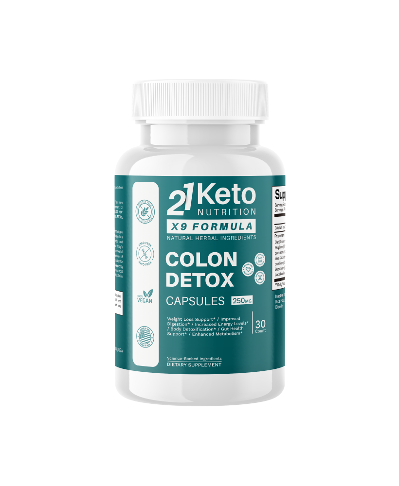 21Keto - Colon Detox Capsules