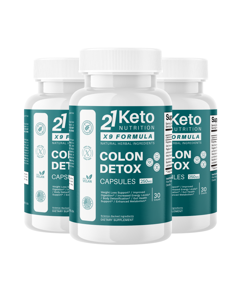 21Keto - Colon Detox Capsules