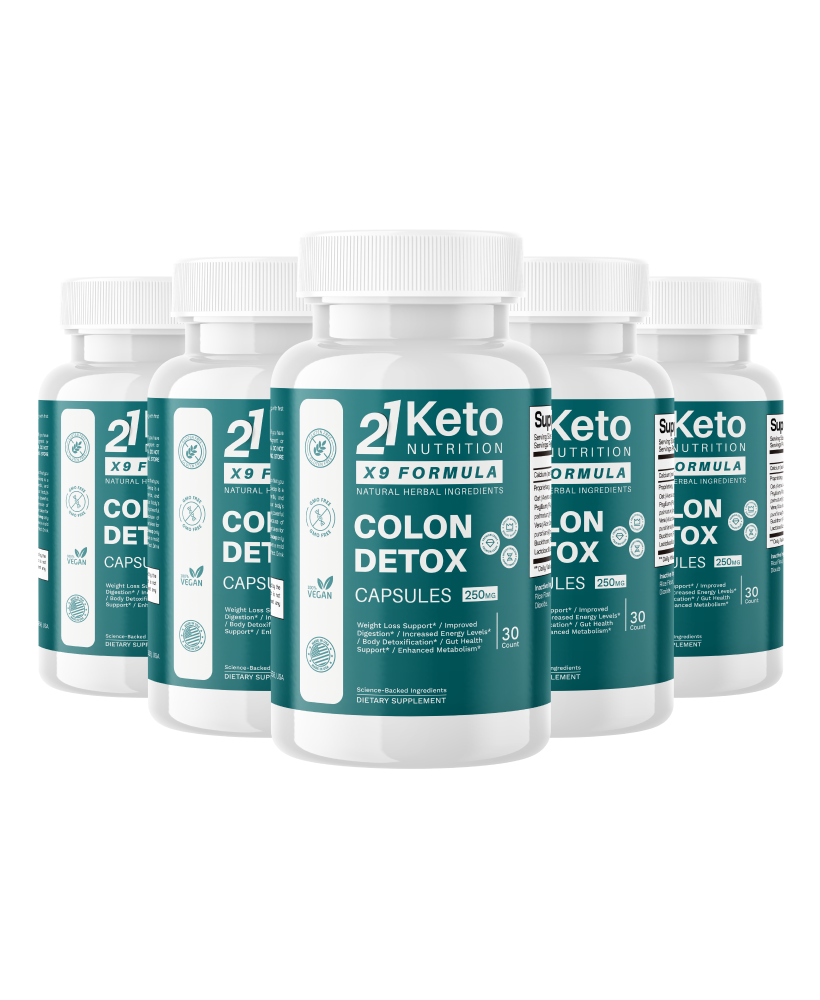 21Keto - Colon Detox Capsules