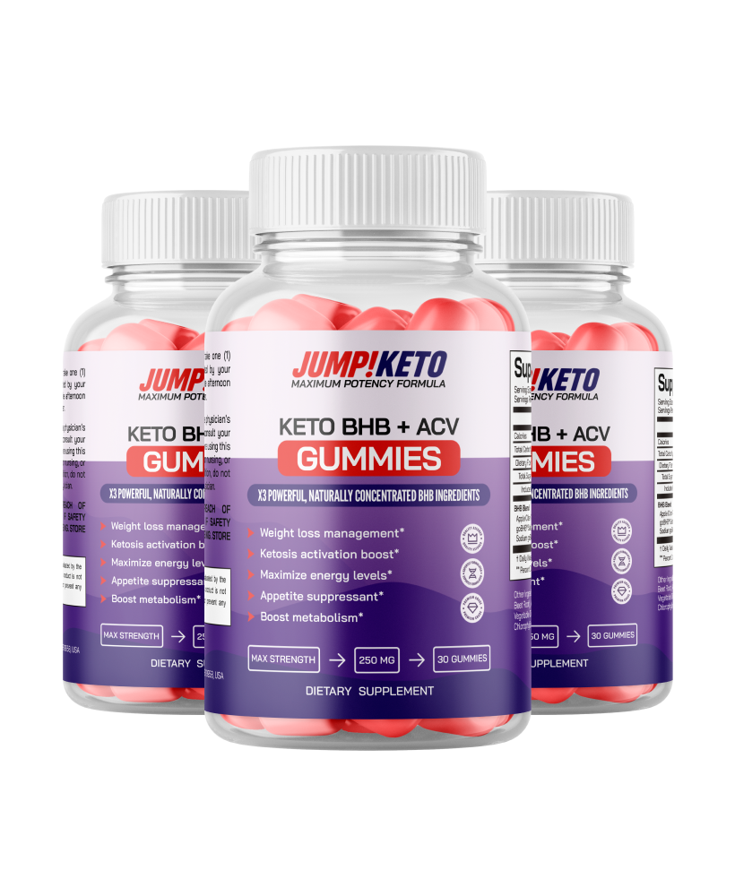 JUMP!KETO BHB + ACV Gummies