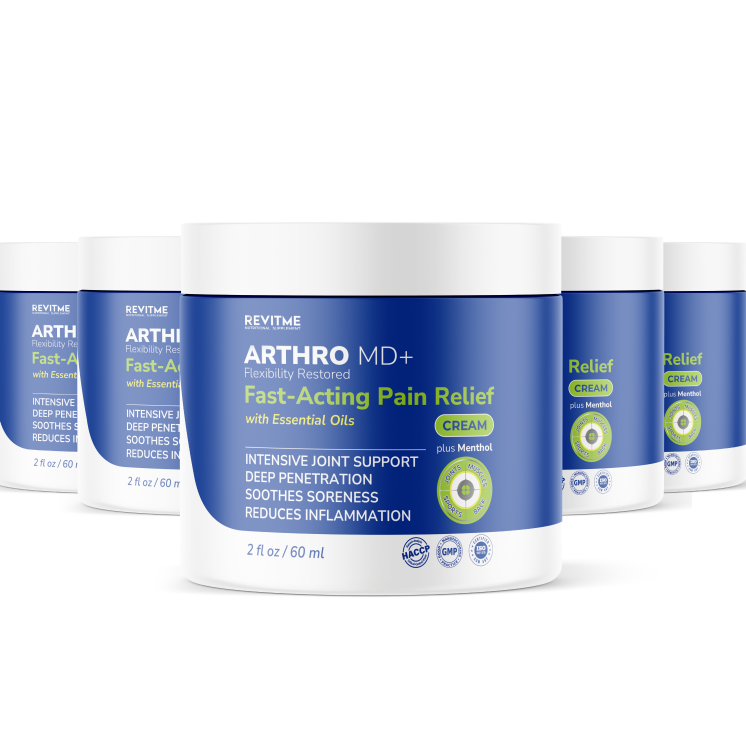 ARTHRO MD+ Fast-Acting Pain Relief Cream by RevitMe