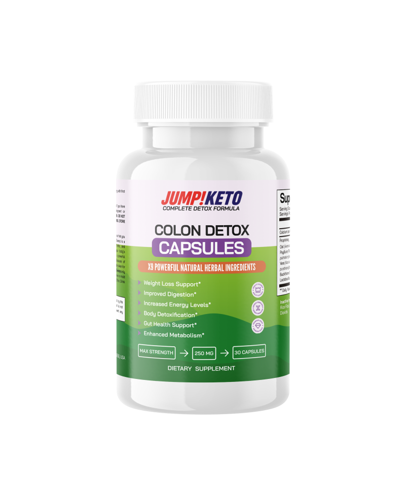 JUMP!KETO Colon Detox Capsules