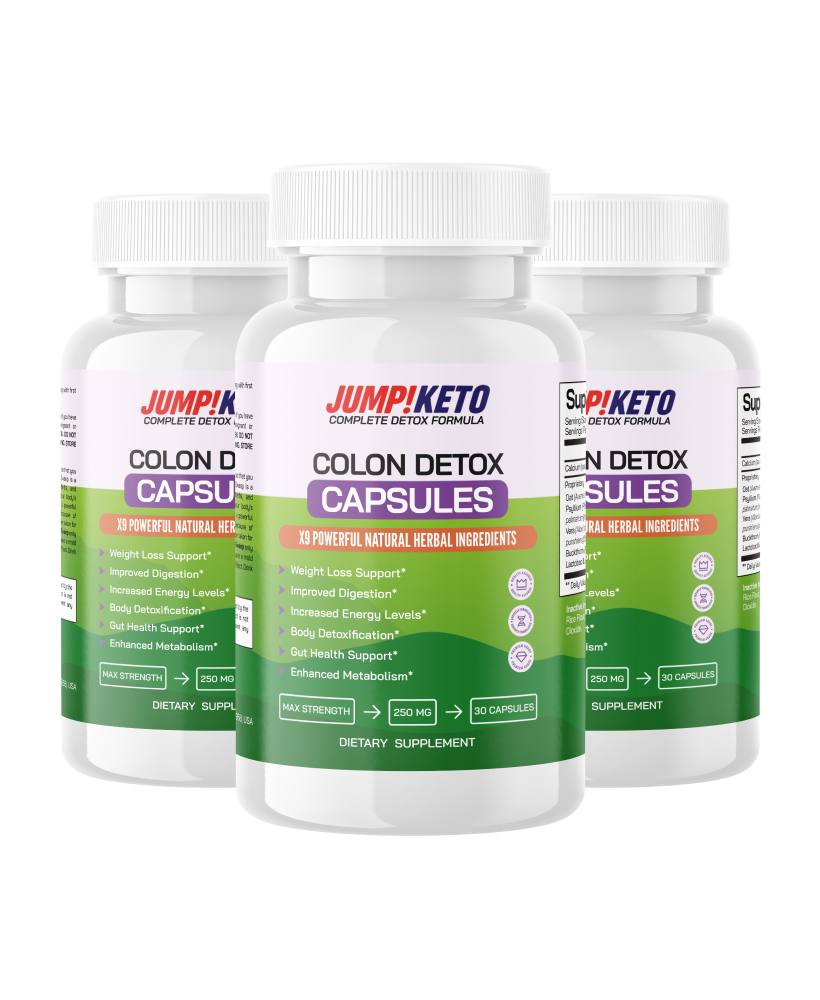 JUMP!KETO Colon Detox Capsules