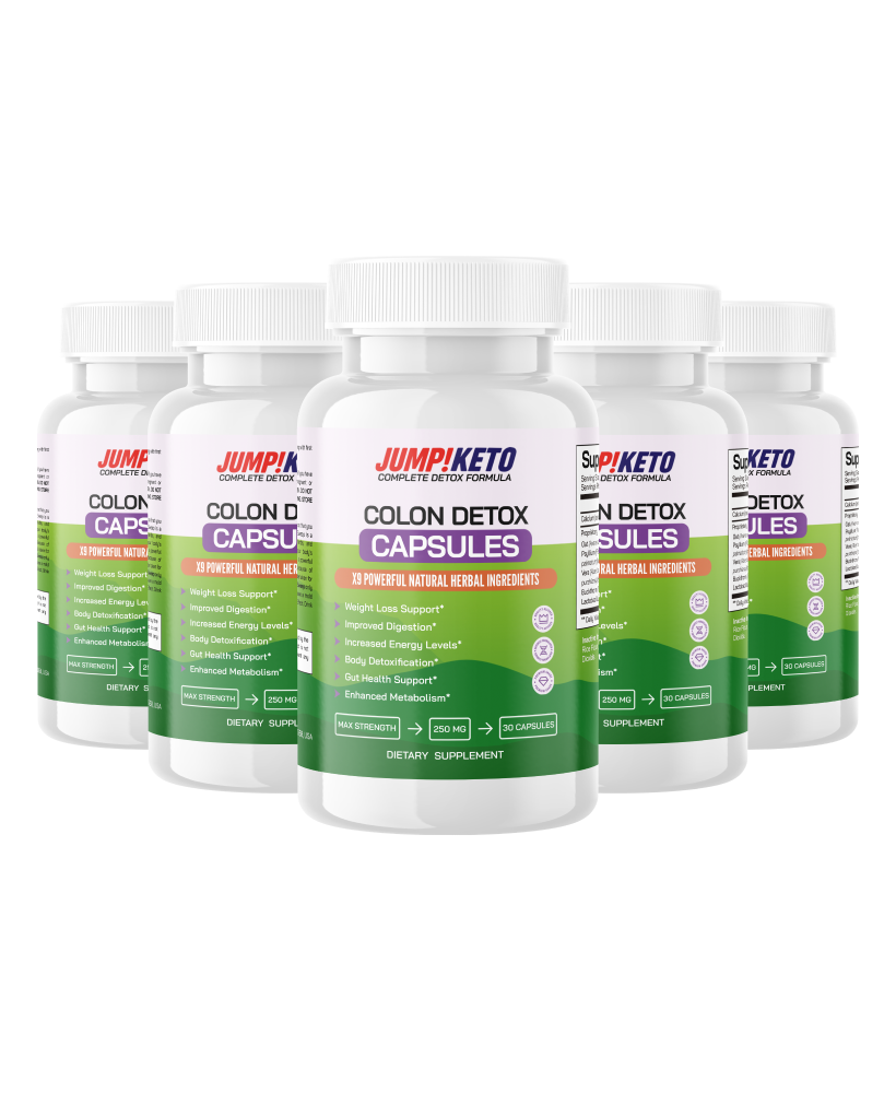 JUMP!KETO Colon Detox Capsules