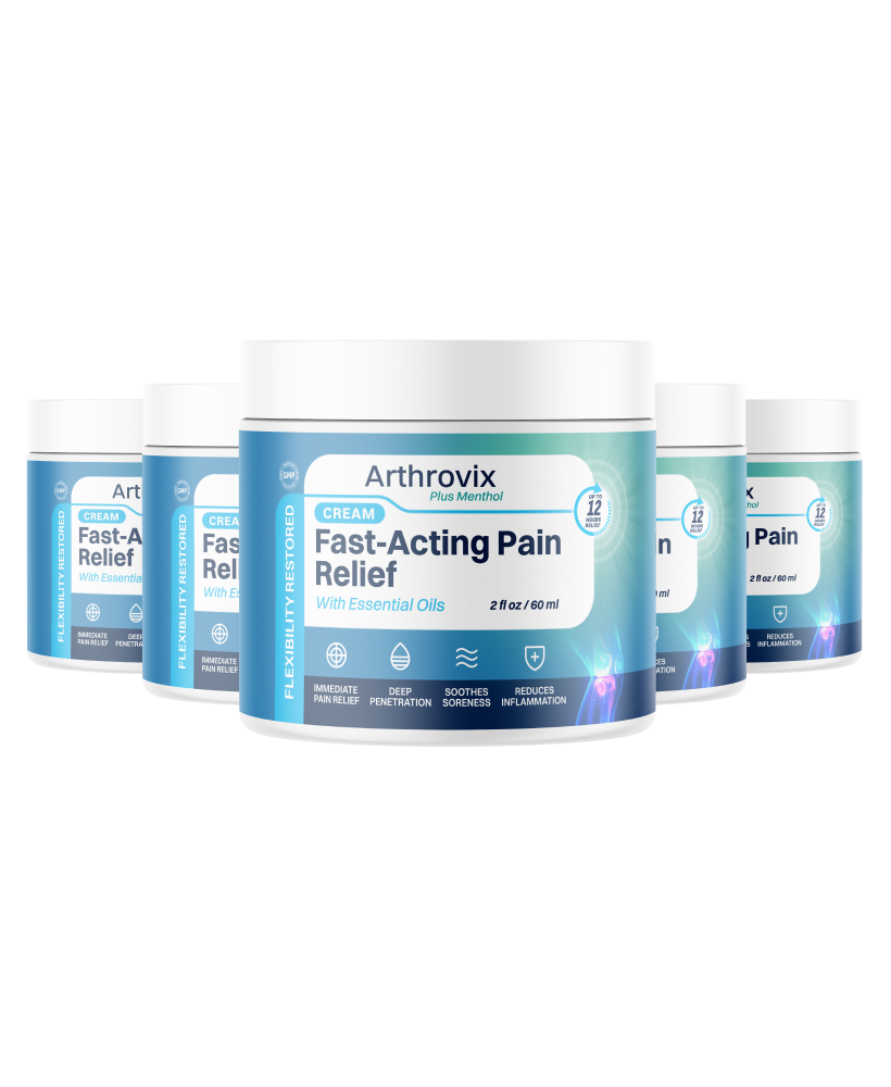 Arthrovix Plus Menthol Fast-Acting Pain Relief Cream
