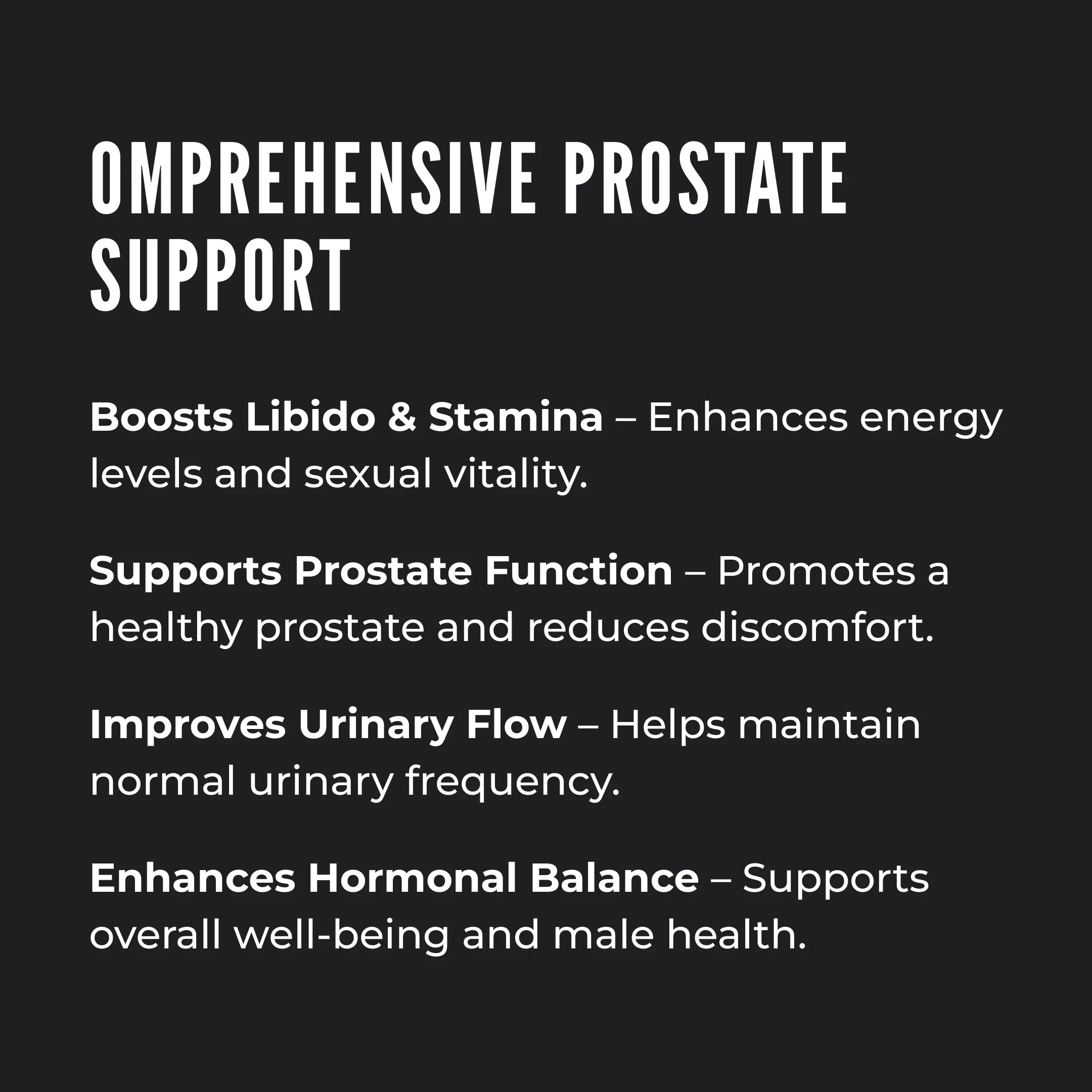 ERECTONINMD Prostate Multiphase Support