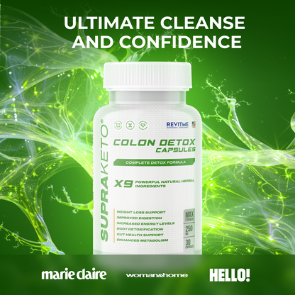 SUPRAKETO Colon Detox Capsules by RevitMe