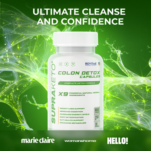 SUPRAKETO Colon Detox Capsules by RevitMe