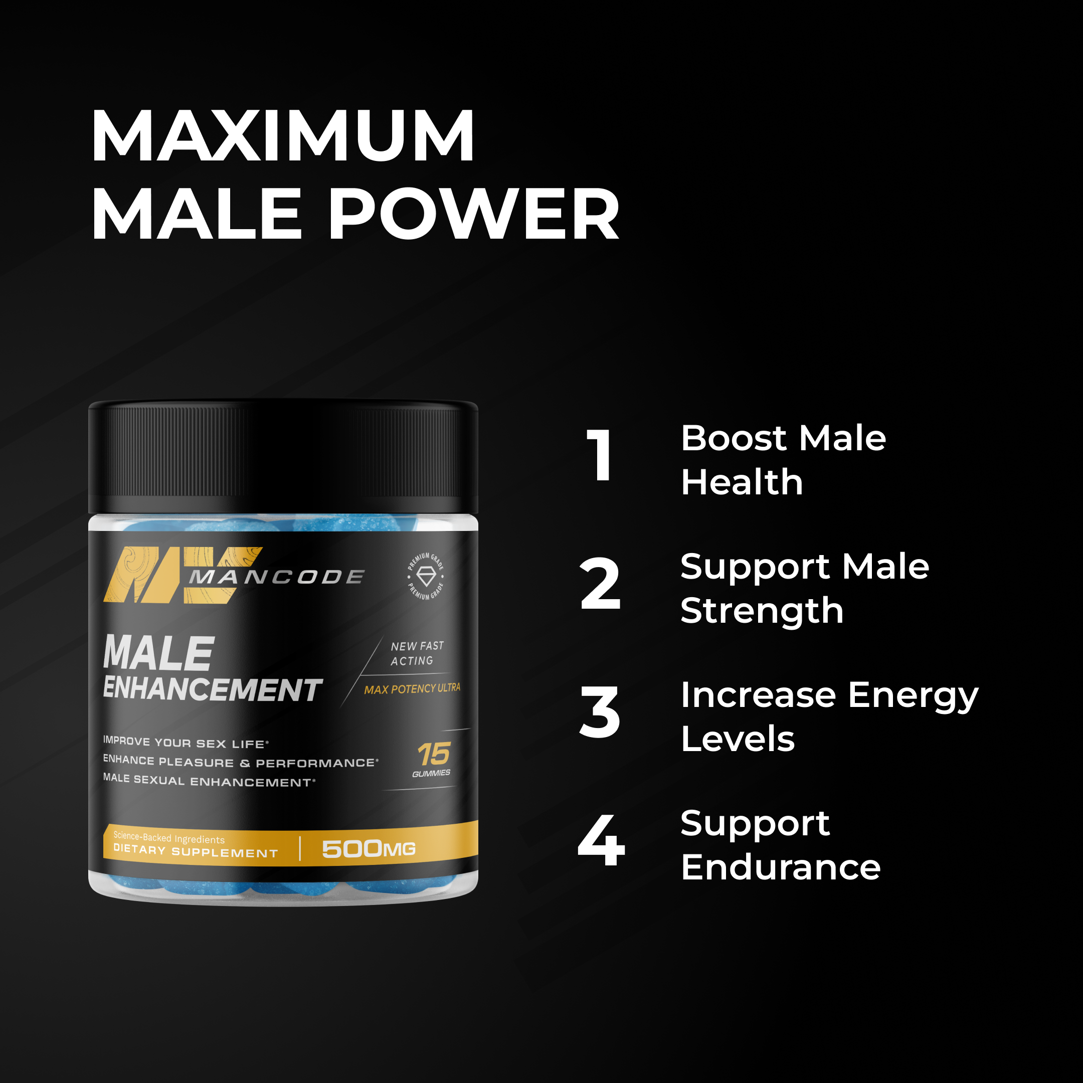 Mancode Male Enhancement Gummies