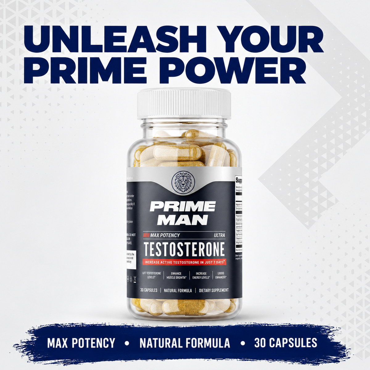 Max Potency Ultra Testosterona de Prime Men